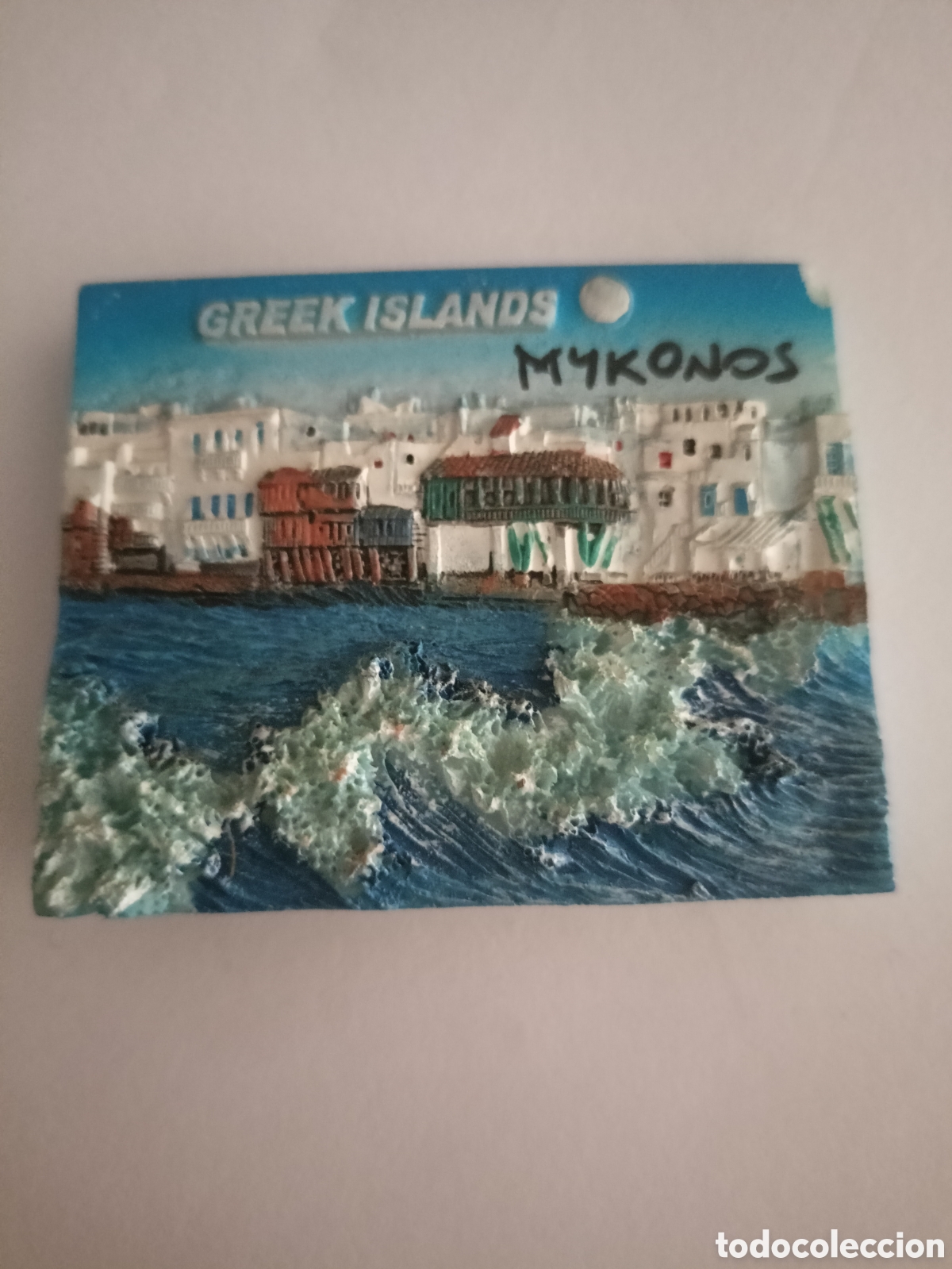 Coleccionismo: Iman Mykonos souvenir. Greek Islands