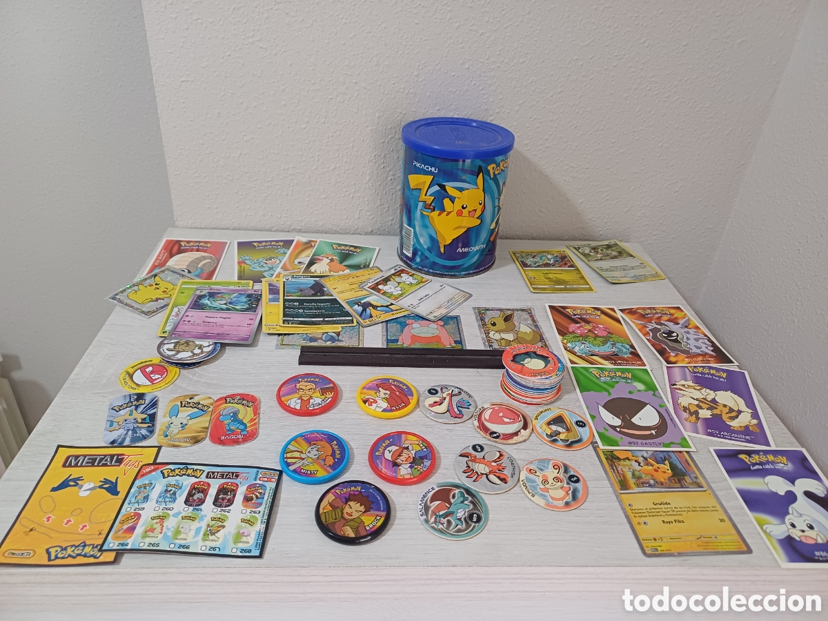 Coleccionismo: LOTE POK&Eacute;MON, BOTE NESTL&Eacute;, CARTAS, TAZOS...