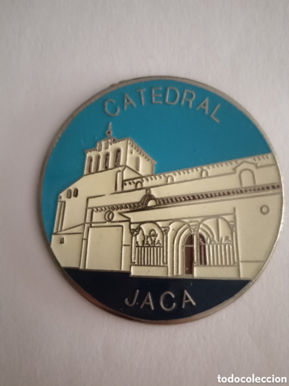 Coleccionismo: Iman de la Catedral de Jaca souvenir
