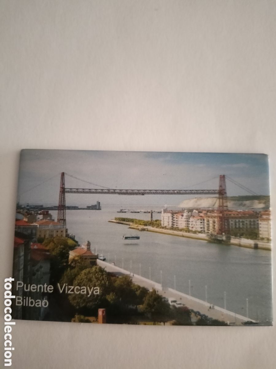 Coleccionismo: Iman Puente de Vizcaya Bilbao souvenir