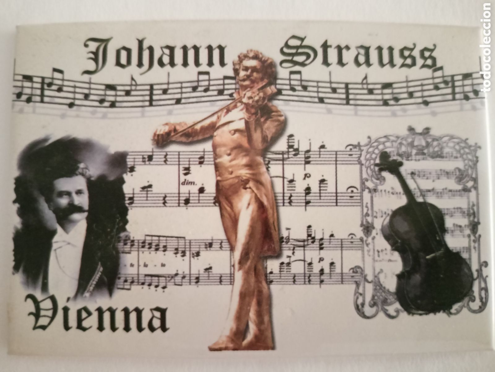 Coleccionismo: Iman Vienna Johann Strauss souvenir