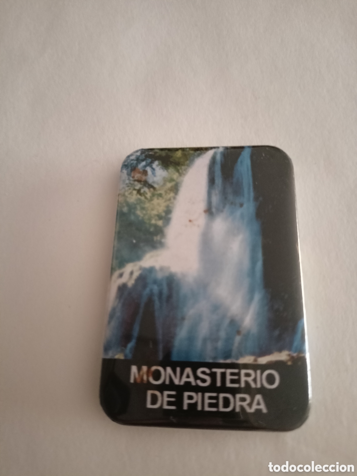 Coleccionismo: Iman de Monasterio de Piedra souvenir