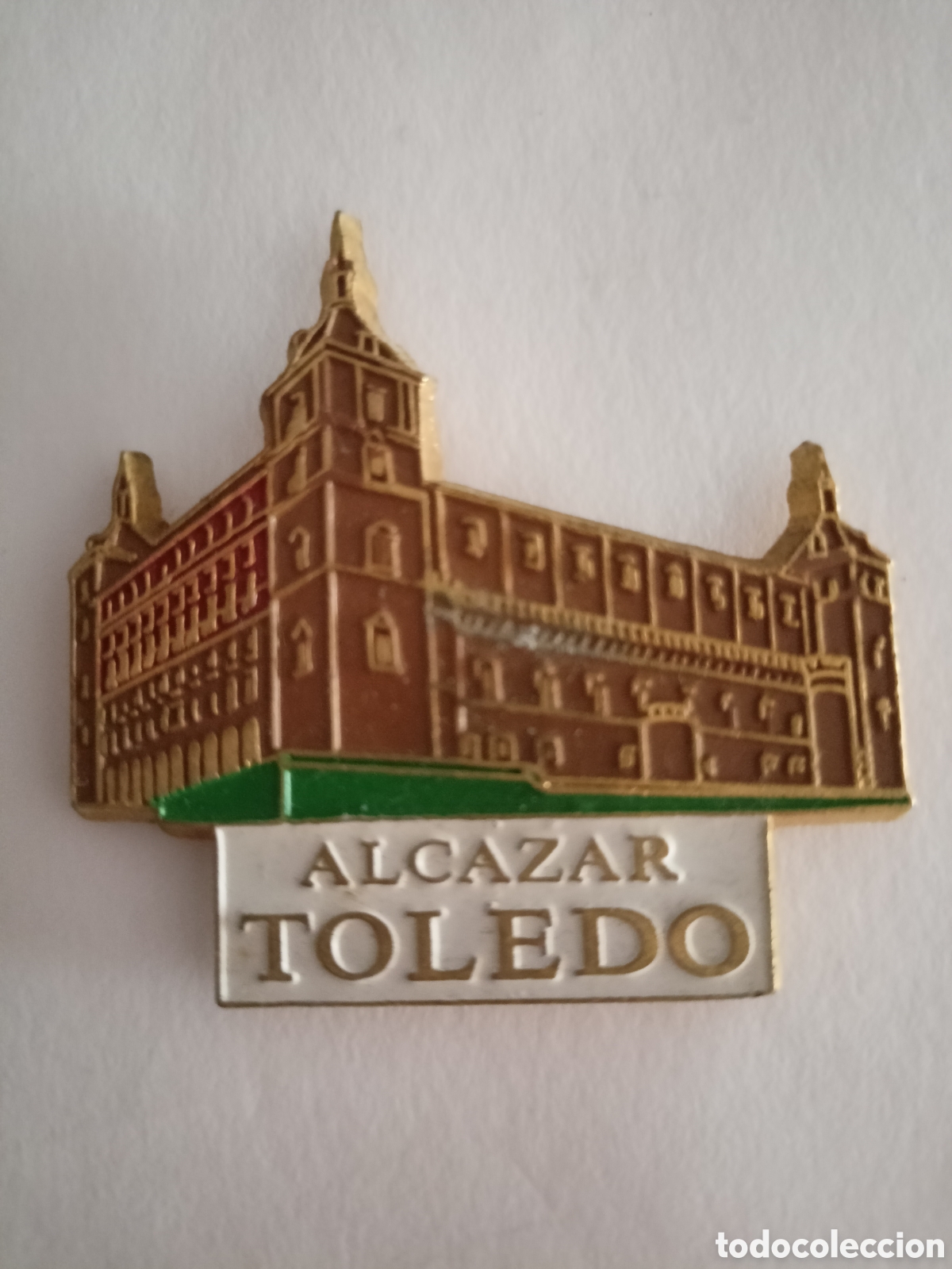 Coleccionismo: Iman de Alc&aacute;zar Toledo souvenir