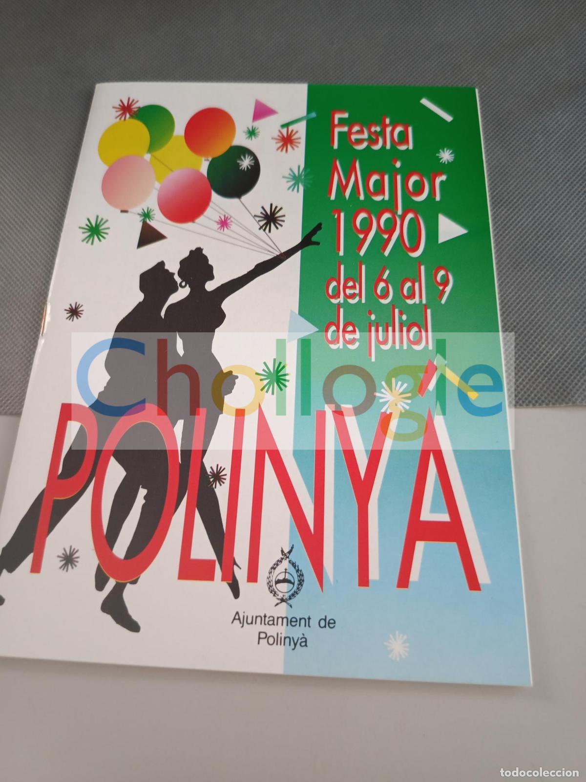 Coleccionismo: Programa festa major de polinya 1990