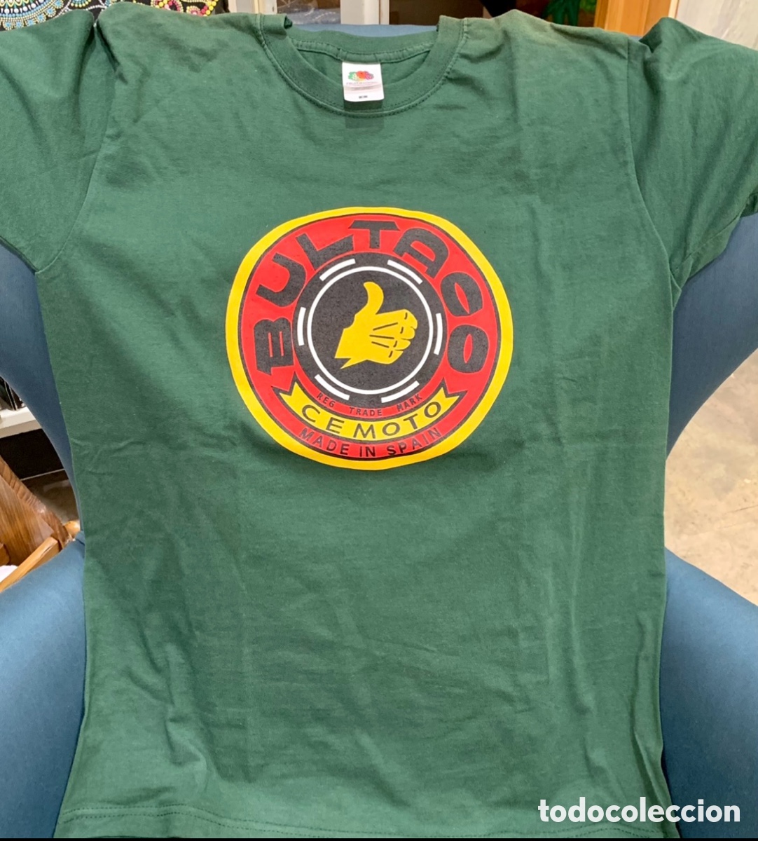 Coleccionismo: Camiseta. BULTACO. Algod&oacute;n. Talla S.