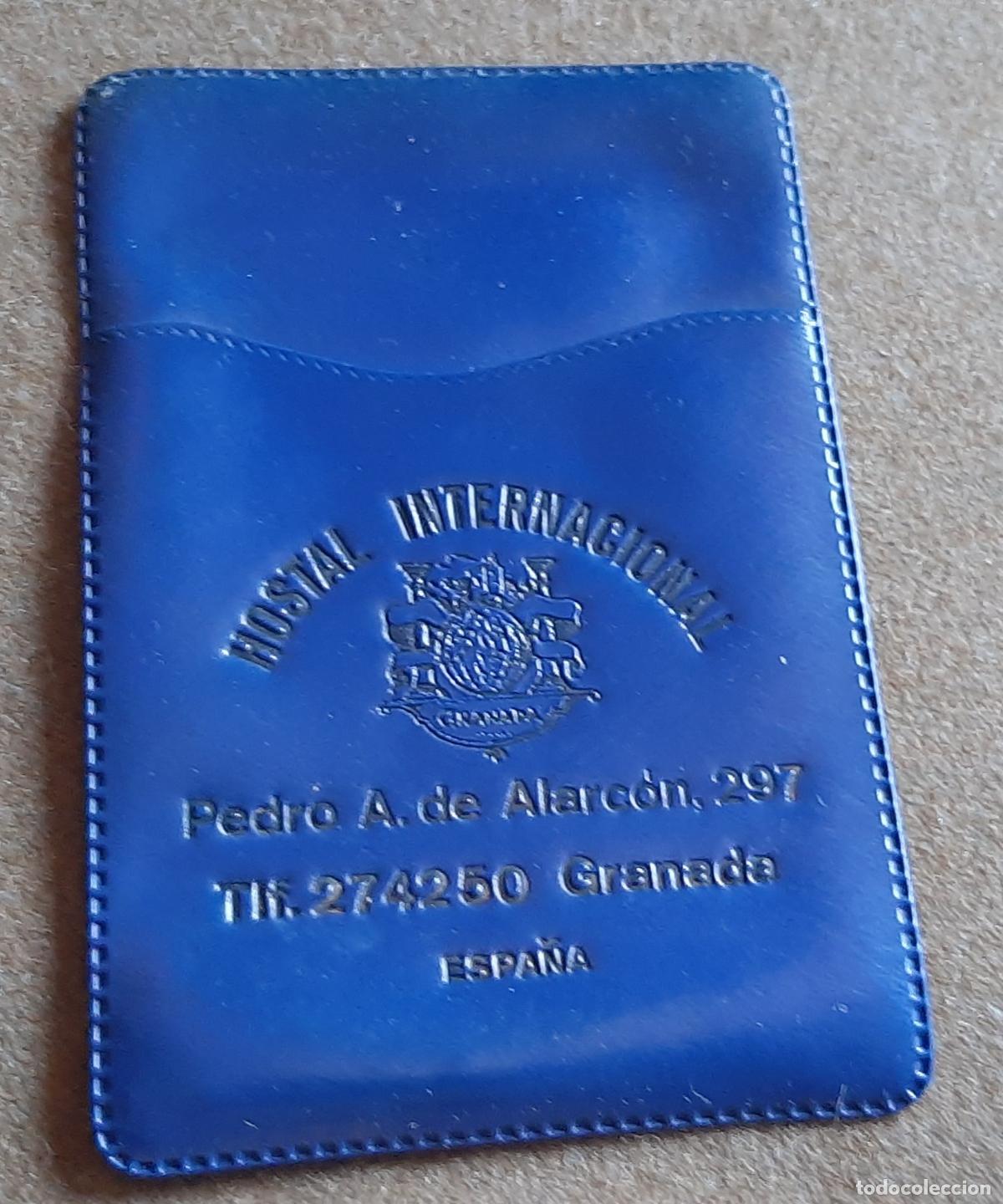 Coleccionismo: FUNDA PARA CARNET O FOTOGRAFIA - HOTEL INTERNACIONAL DE GRANADA