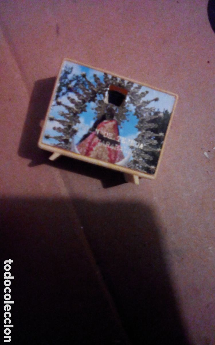 Coleccionismo: Peque&ntilde;a cajita souvenir turistas, visor de im&aacute;genes de Virgen de Tejeda, Garaballa. Tiene 8 im&aacute;genes