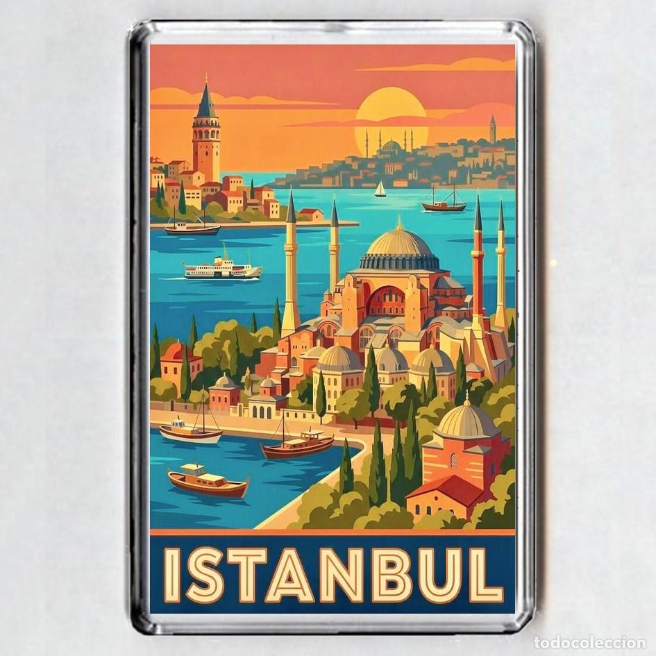 Coleccionismo: iMAN ACRILICO NEVERA - ESTAMBUL (Turquia)