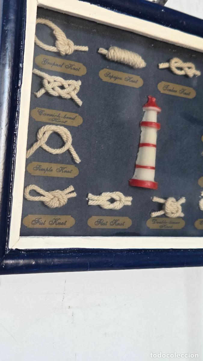 Coleccionismo: CUADRO NAUTICO DE NUDOS - Foto 3
