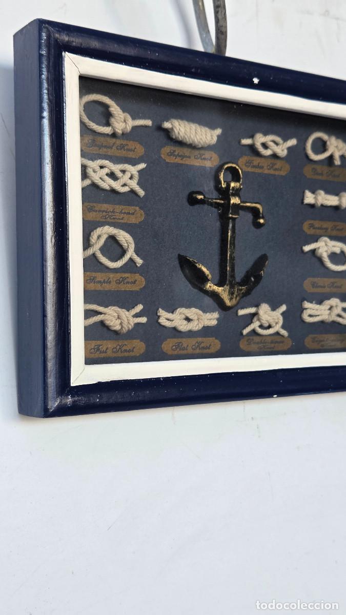 Coleccionismo: cuadro nauticos con nudos - Foto 2