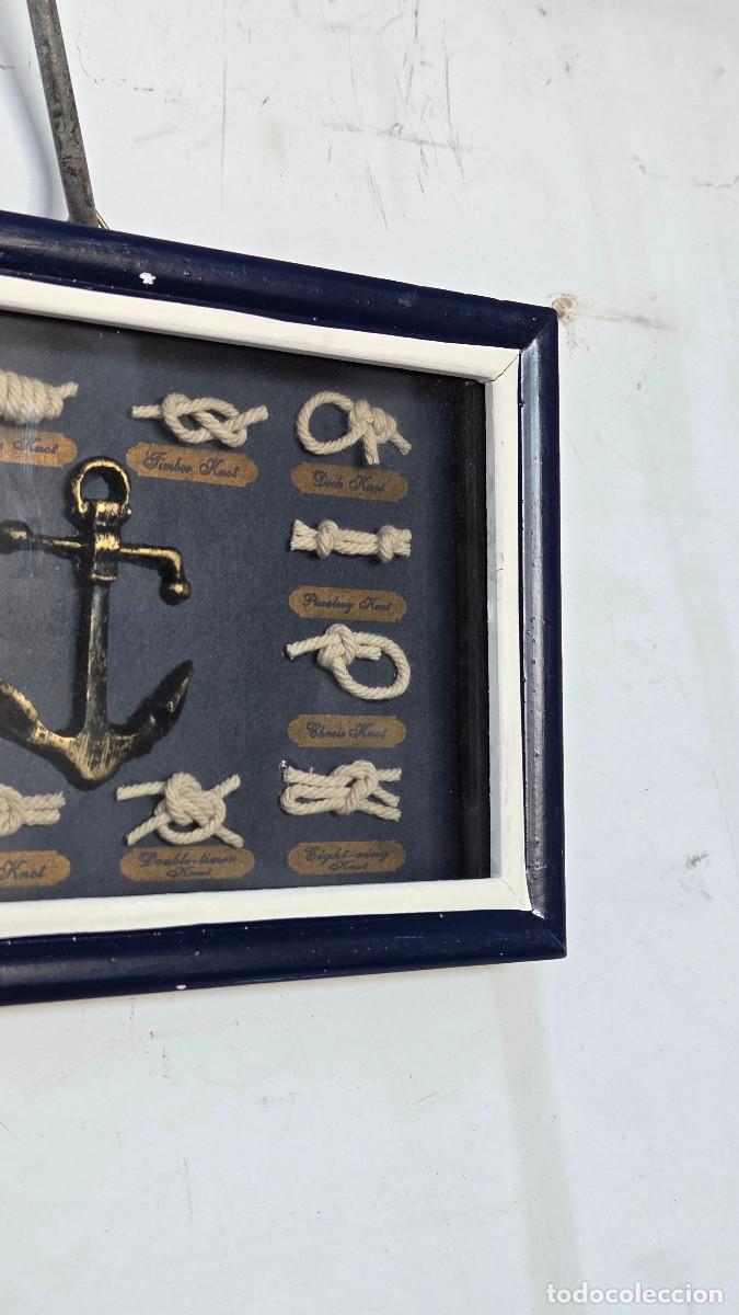 Coleccionismo: cuadro nauticos con nudos - Foto 3