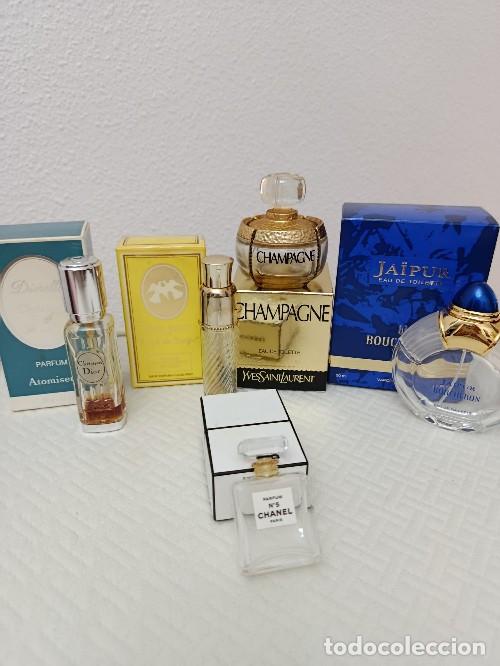 Coleccionismo: BOTELLAS CRISTAL PERFUMES VACIAS ALTA GAMA, CON SUS CAJAS ORIGINALES 1980-1990
