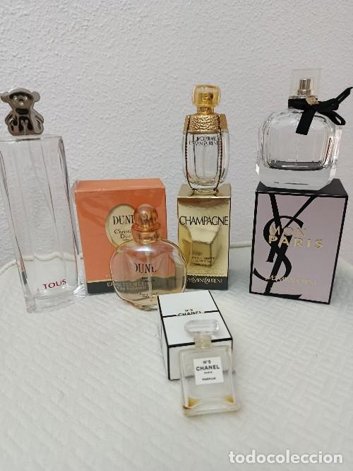 Coleccionismo: BOTELLAS CRISTAL PERFUMES VACIAS ALTA GAMA, CON SUS CAJAS ORIGINALES 1980-1990
