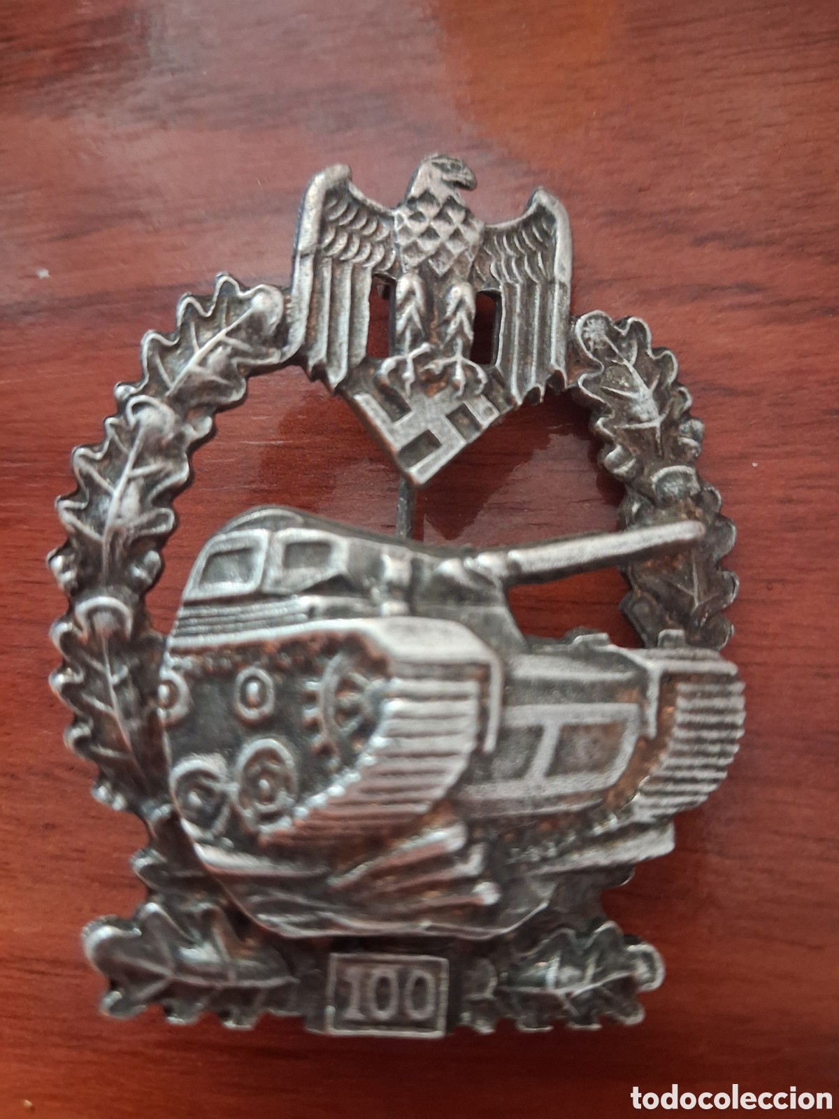 Coleccionismo: Repro Insignia de Combate Panzer 100 Asaltos