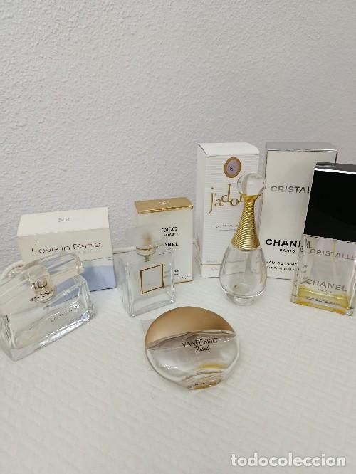 Coleccionismo: BOTELLAS CRISTAL PERFUMES VACIAS ALTA GAMA, CON SUS CAJAS ORIGINALES 1980-1990