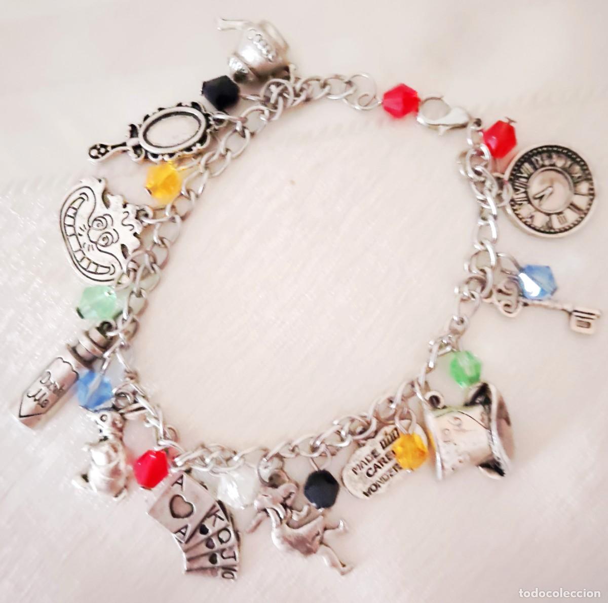 Coleccionismo: PULSERA DIJES,COLECCI&Oacute;N.DISNEY.ALICE&WONDERLAND