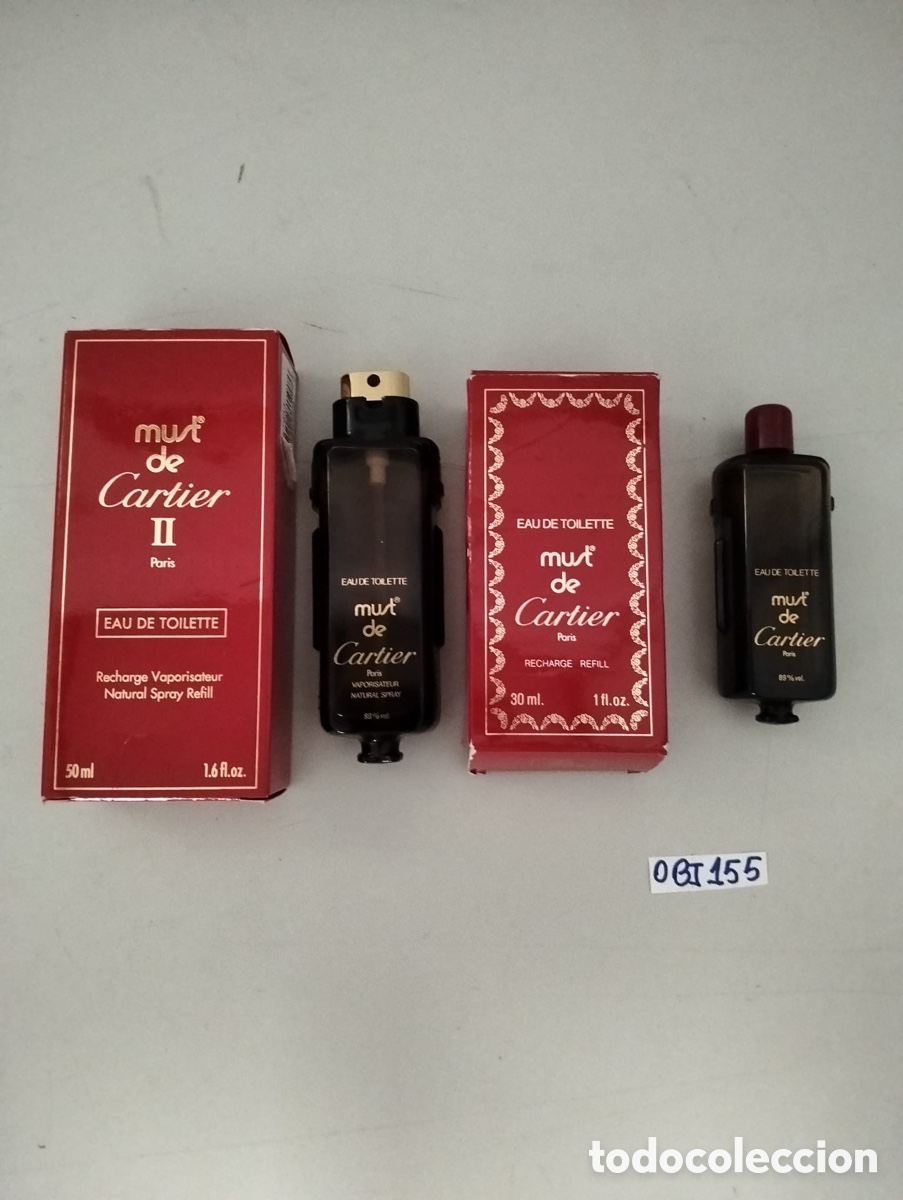 Coleccionismo: Recambios de perfume Cartier Must de Cartier 3