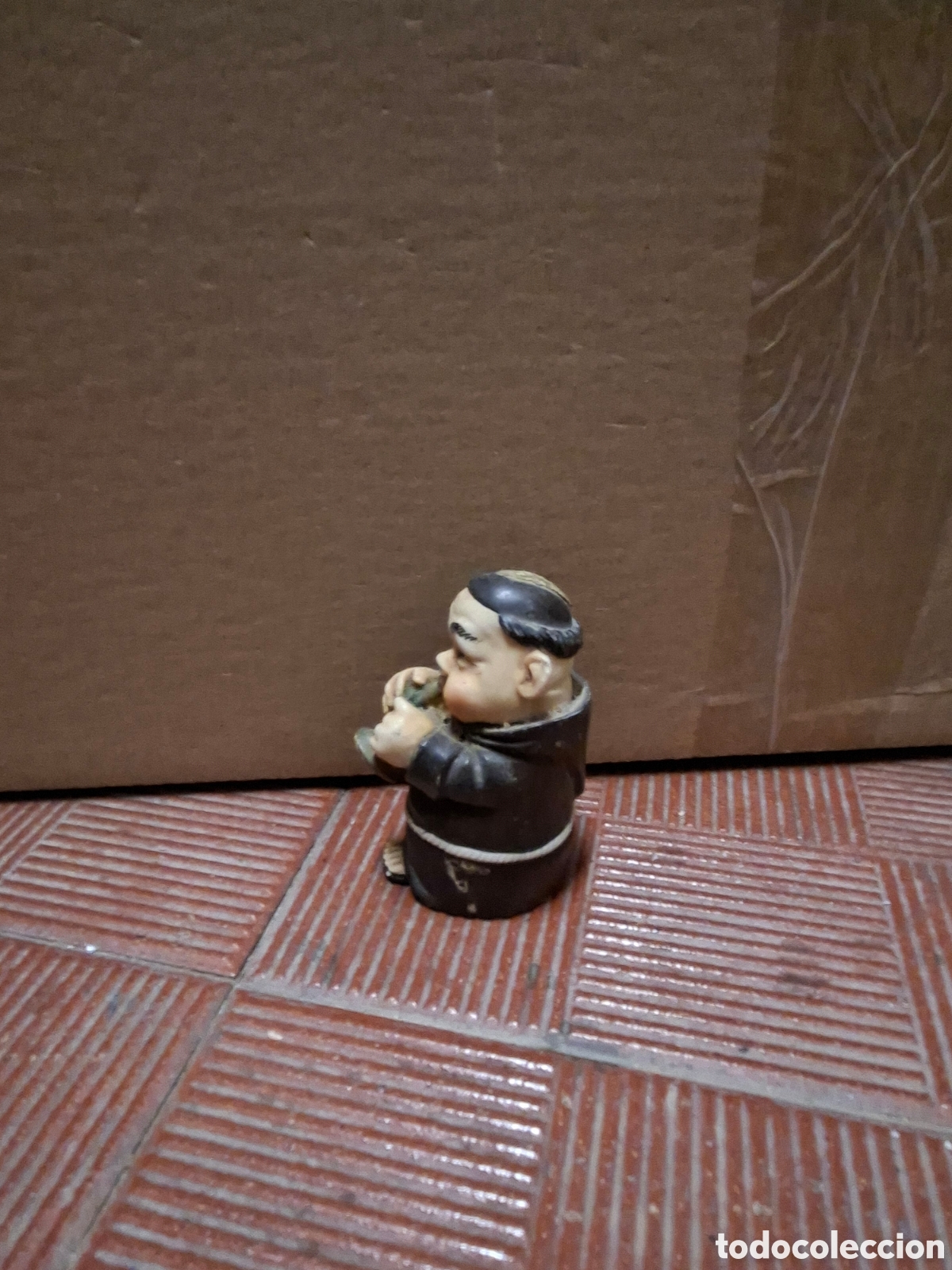 Coleccionismo: Figura Vintage Monje M&uacute;sico - Marca MAIR S.L.