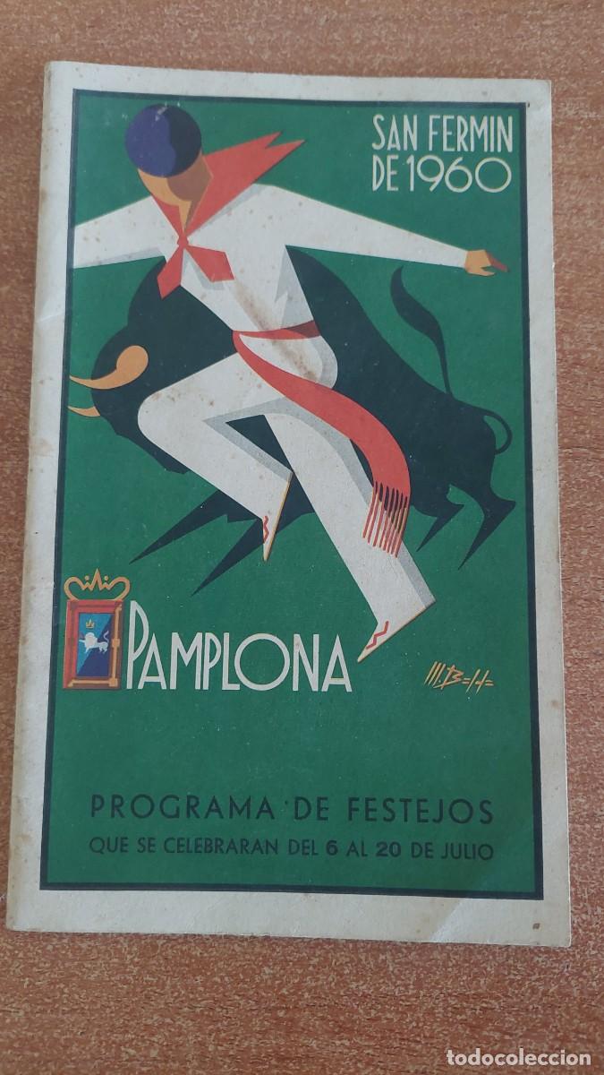 Coleccionismo: Programa festejos San Ferm&iacute;n 1960