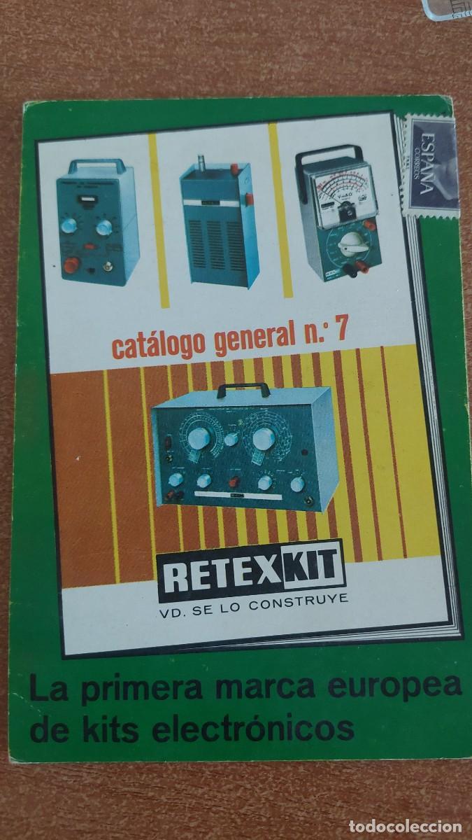 Coleccionismo: Panfleto publicidad catalogo general Retexkit