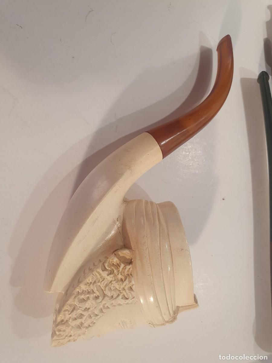Coleccionismo: Lote de pipas de fumar antiguas - Foto 3