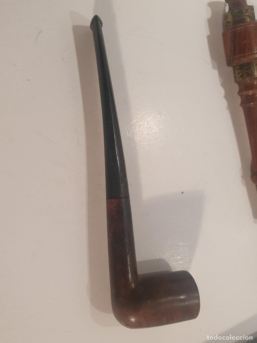 Coleccionismo: Lote de pipas de fumar antiguas - Foto 5