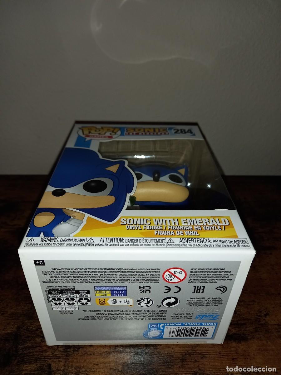 Coleccionismo: Funko Pop Sonic With Emerald 284 - Foto 6