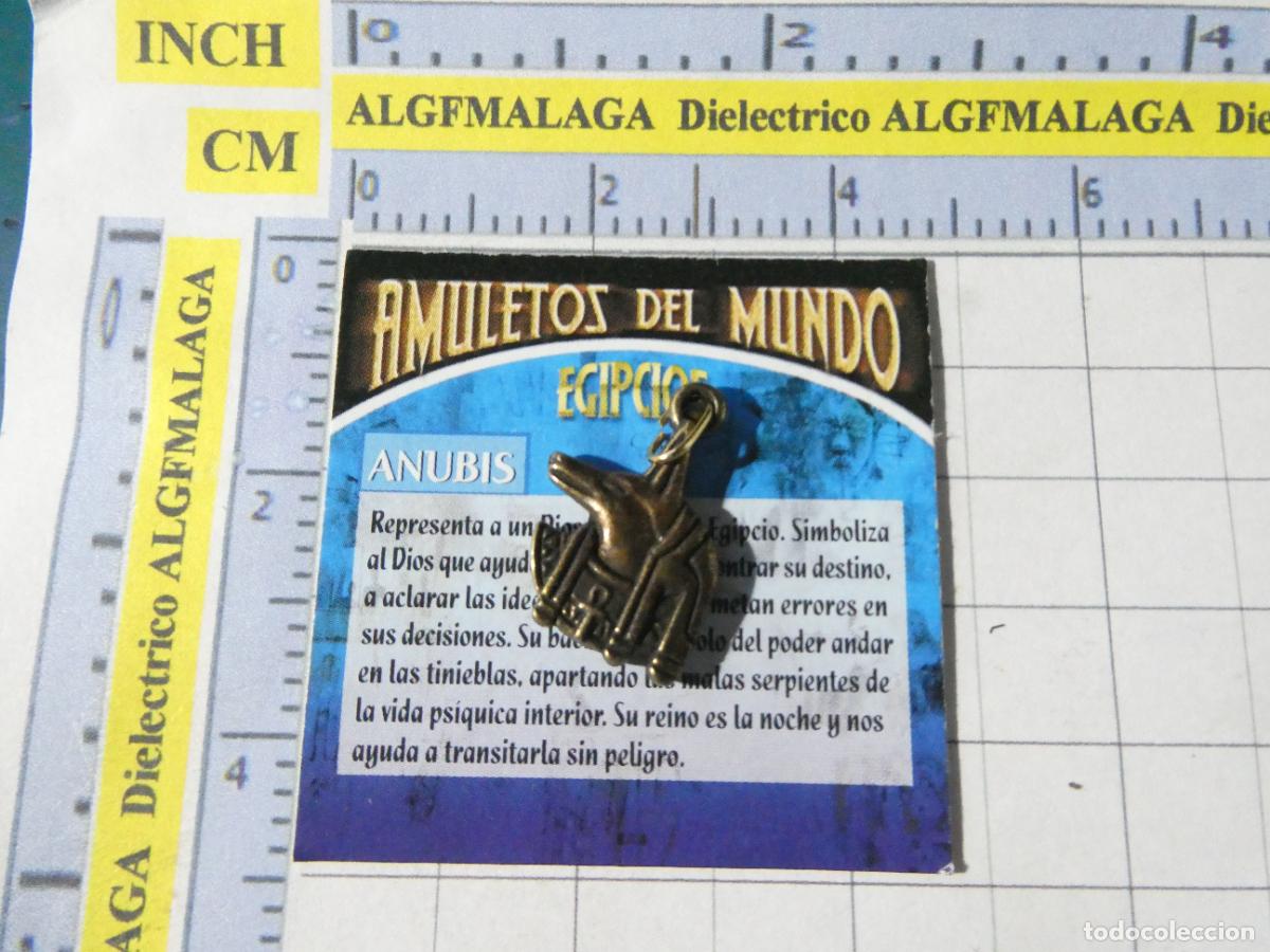 Coleccionismo: COLGANTE AMULETOS DEL MUNDO. TALISM&Aacute;N AMULETO EGIPCIOS. ANUBIS ANTIGUO EGIPTO