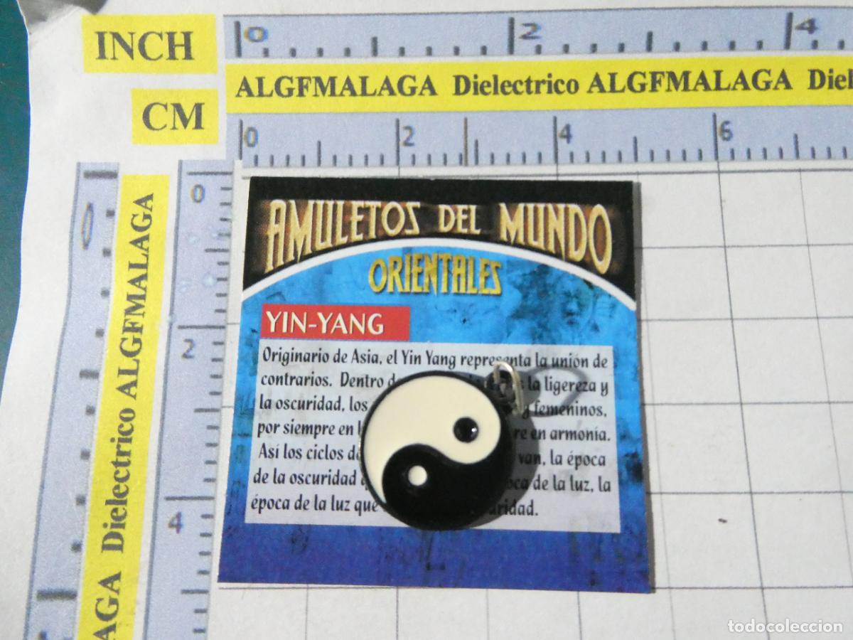 Coleccionismo: COLGANTE AMULETOS DEL MUNDO. TALISM&Aacute;N AMULETO ORIENTAL. YING YANG