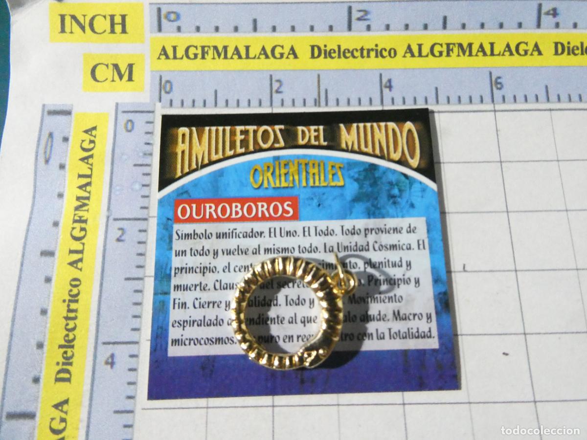 Coleccionismo: COLGANTE AMULETOS DEL MUNDO. TALISM&Aacute;N AMULETO ORIENTAL. OUROBOROS
