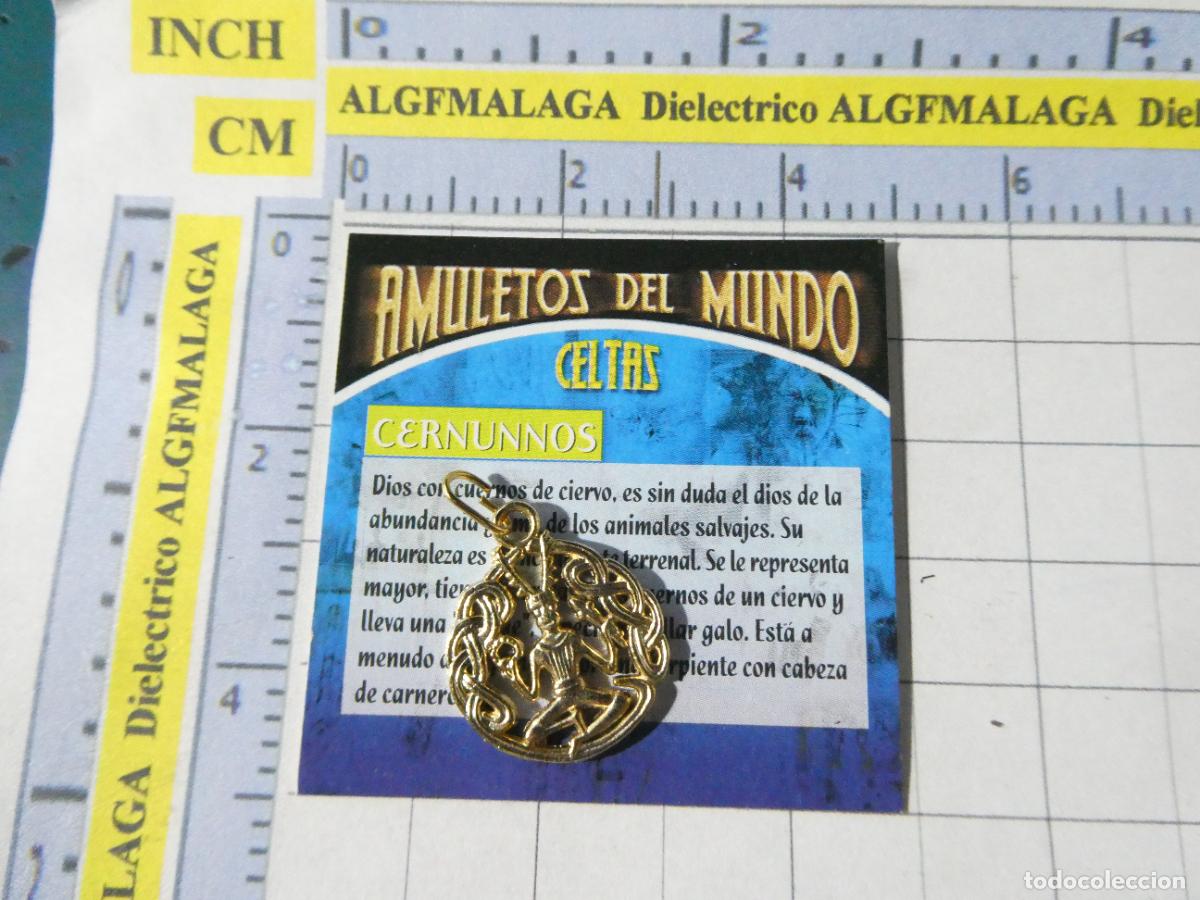 Coleccionismo: COLGANTE AMULETOS DEL MUNDO. TALISM&Aacute;N AMULETO CELTA. CERNUNNOS