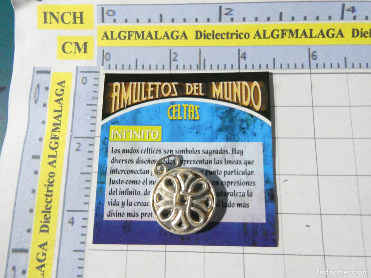 Coleccionismo: COLGANTE AMULETOS DEL MUNDO. TALISM&Aacute;N AMULETO CELTA. INFINITO