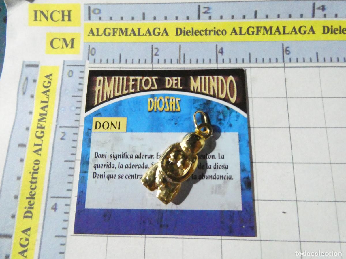 Coleccionismo: COLGANTE AMULETOS DEL MUNDO. TALISM&Aacute;N AMULETO DIOSAS. DIOSA DONI FERTILIDAD ABUNDANCIA