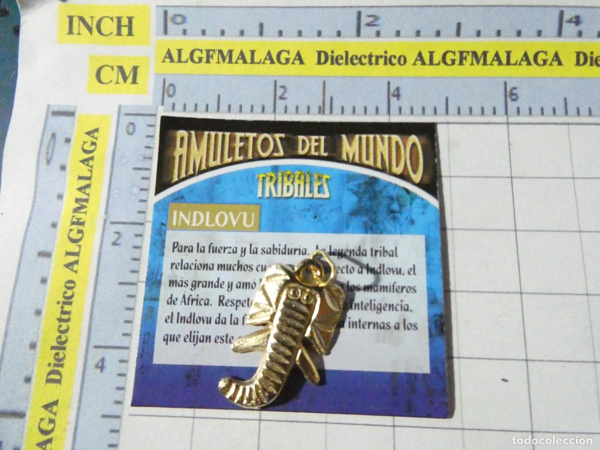 Coleccionismo: COLGANTE AMULETOS DEL MUNDO. TALISM&Aacute;N AMULETO TRIBAL. INDLOVU