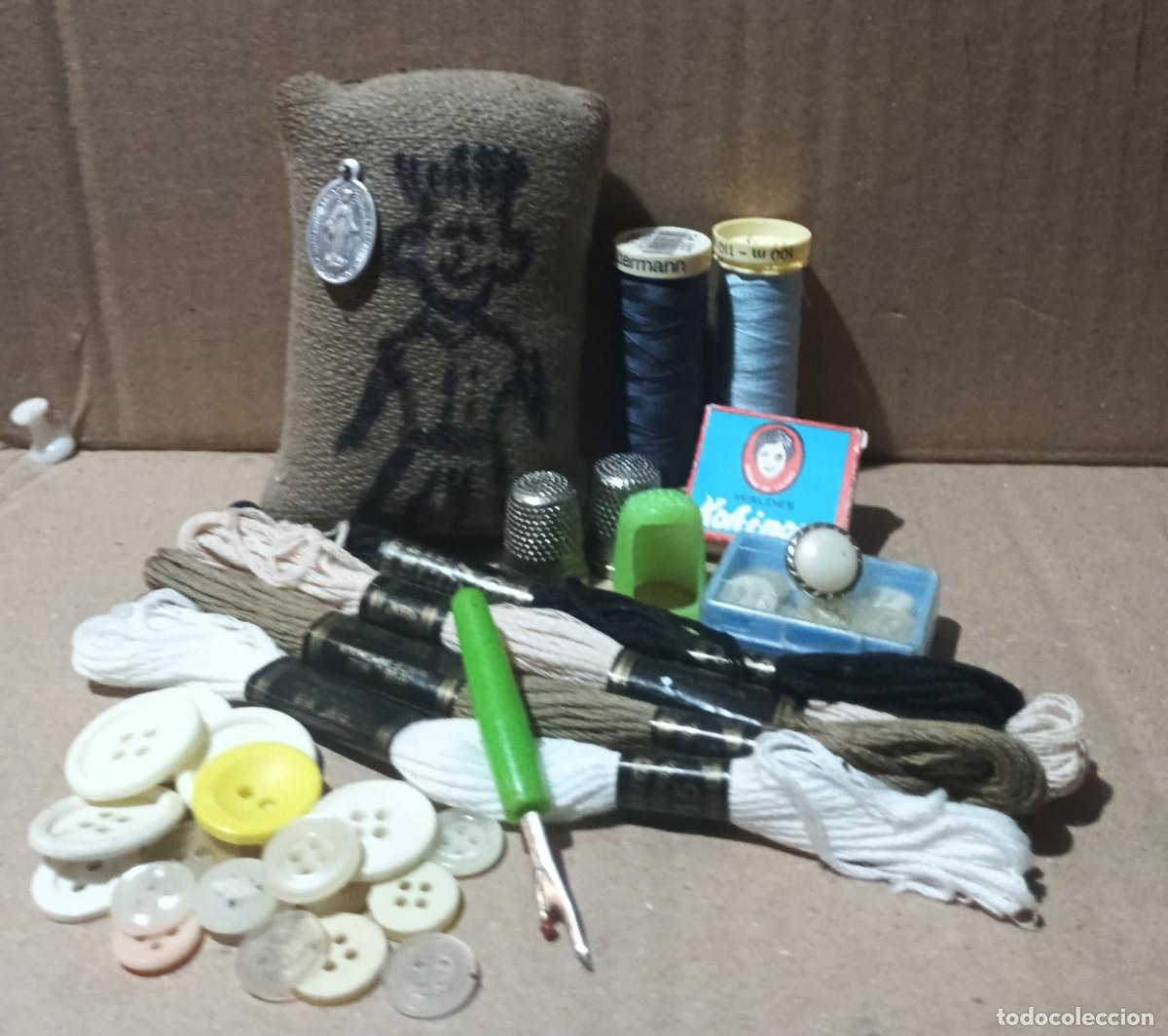 Coleccionismo: LOTE COSTURA-MERCERIA-VINTAGE-RETRO.