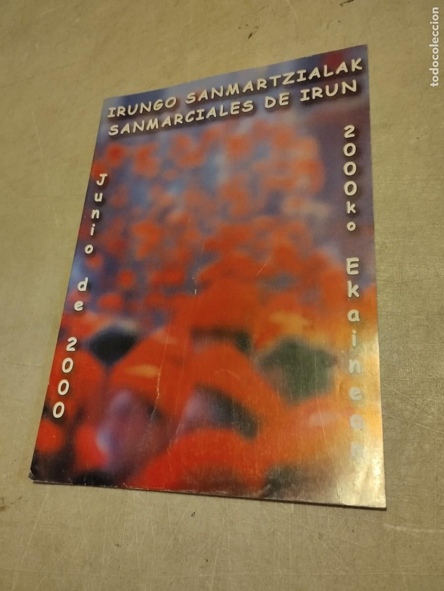 PROGRAMA DE FIESTAS SAN MARCIAL IRUN 2000