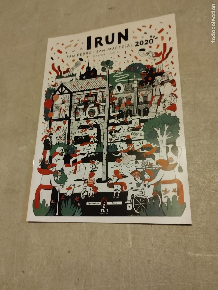 Coleccionismo: PROGRAMA DE FIESTAS SAN MARCIAL IRUN 2020