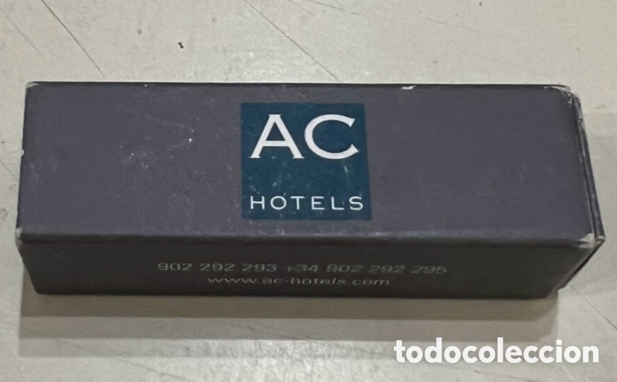Coleccionismo: Caja de cerillas. Publicidad AC HOTELS.