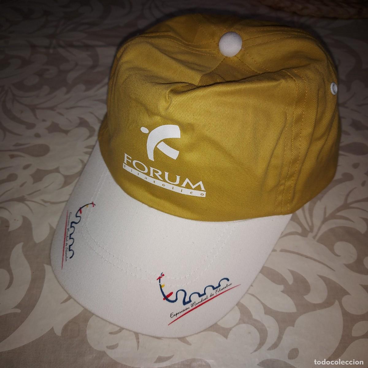 Coleccionismo: GORRA EXPOSICION MUNDIAL DE FILATELIA ESPA&Ntilde;A 2000/ NUEVA
