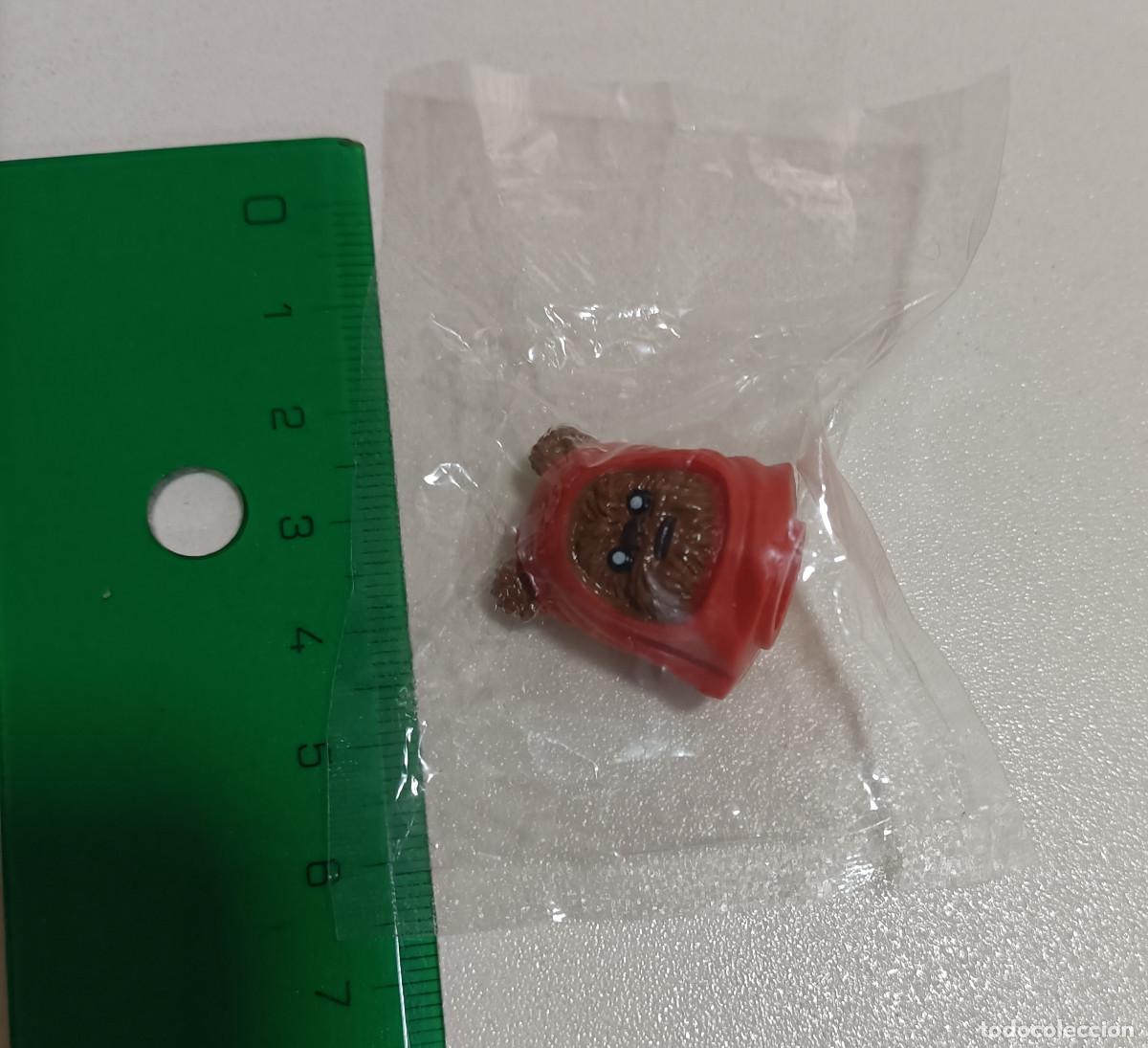 Coleccionismo: topper precintado ewok goma chupa chups cabeza star wars promocional goma capuchon