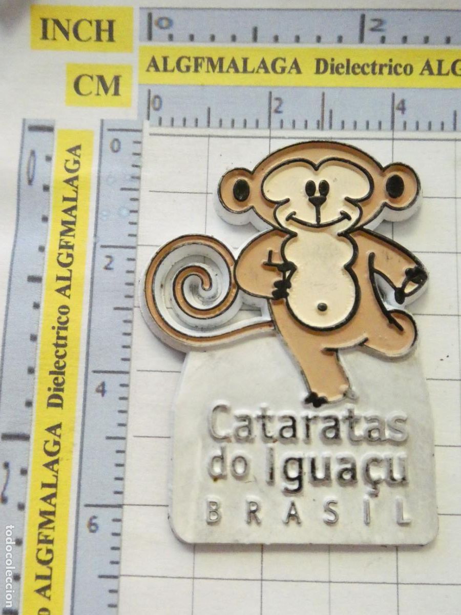 Coleccionismo: IM&Aacute;N DE NEVERA. TURISMO RECUERDO SOUVENIR. BRASIL CATARATAS DE IGUAZ&Uacute;