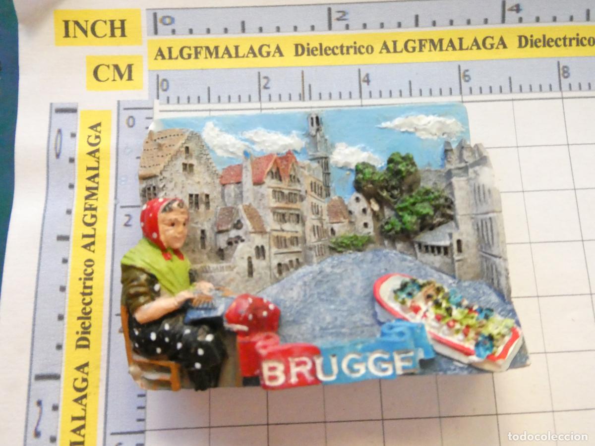 Coleccionismo: IM&Aacute;N DE NEVERA. TURISMO RECUERDO SOUVENIR. BRUJAS B&Eacute;LGICA