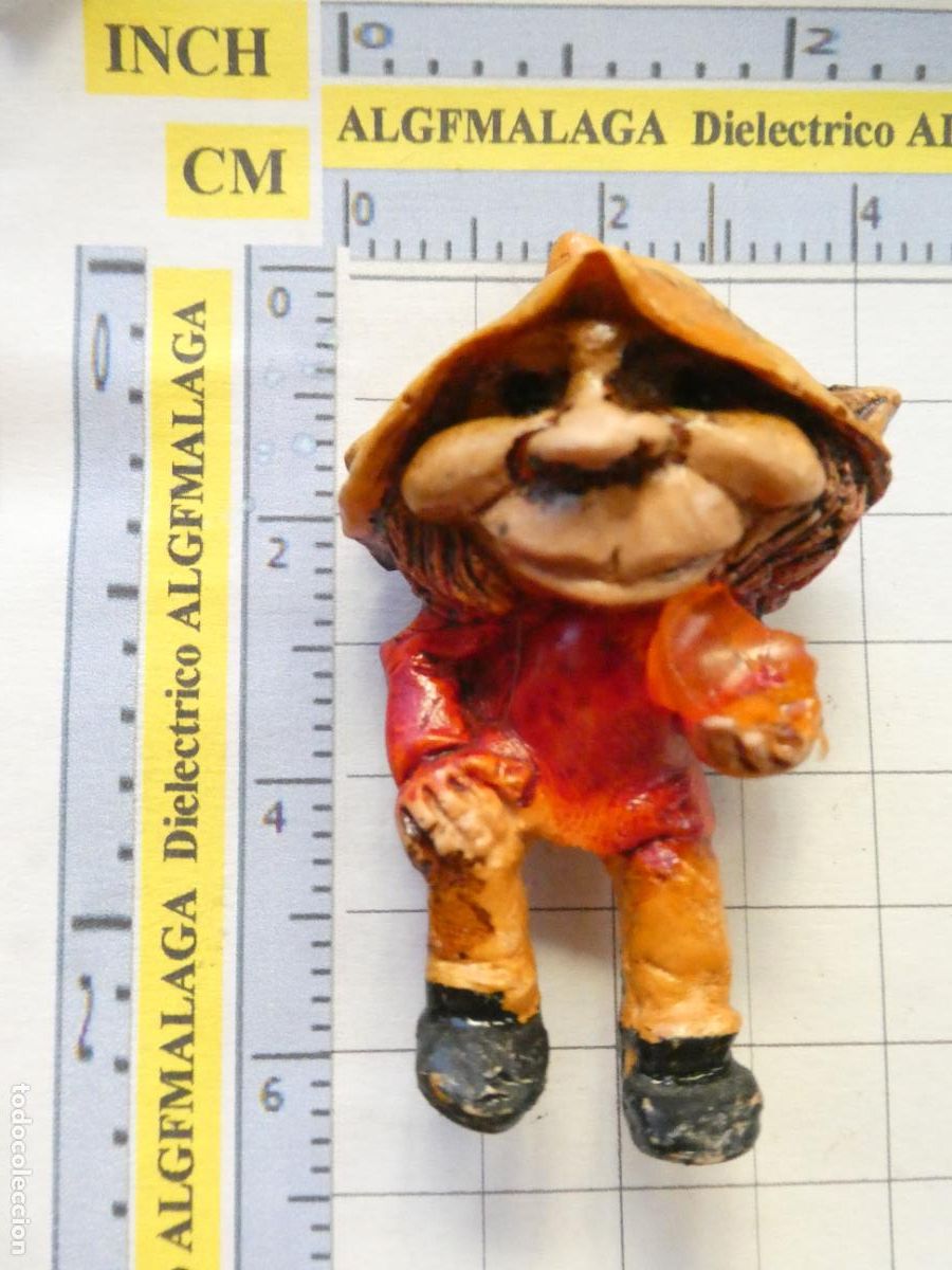 Coleccionismo: IM&Aacute;N DE NEVERA. TURISMO RECUERDO SOUVENIR. BARILOCHE ARGENTINA GNOMO? DUENDE?