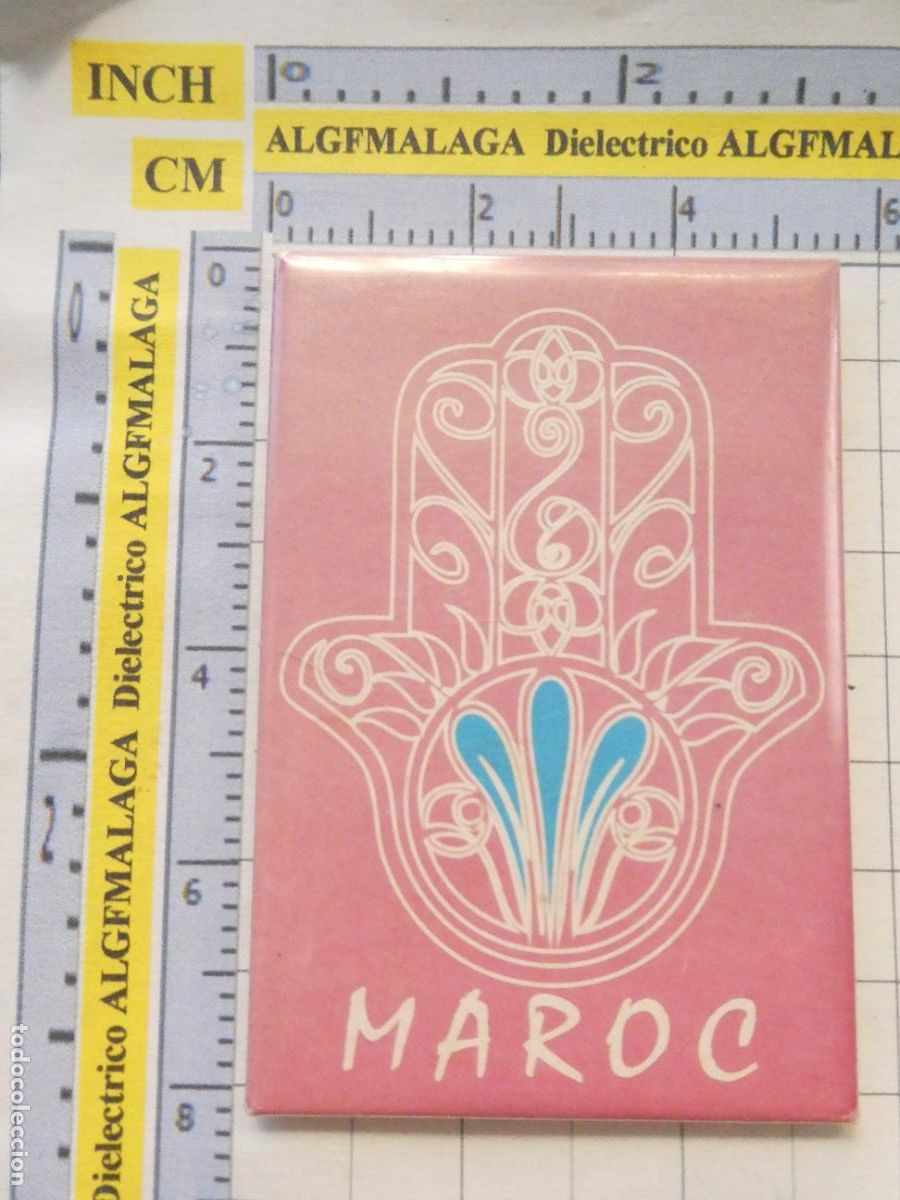Coleccionismo: IM&Aacute;N DE NEVERA. TURISMO RECUERDO SOUVENIR. MARRUECOS LA MANO DE F&Aacute;TIMA