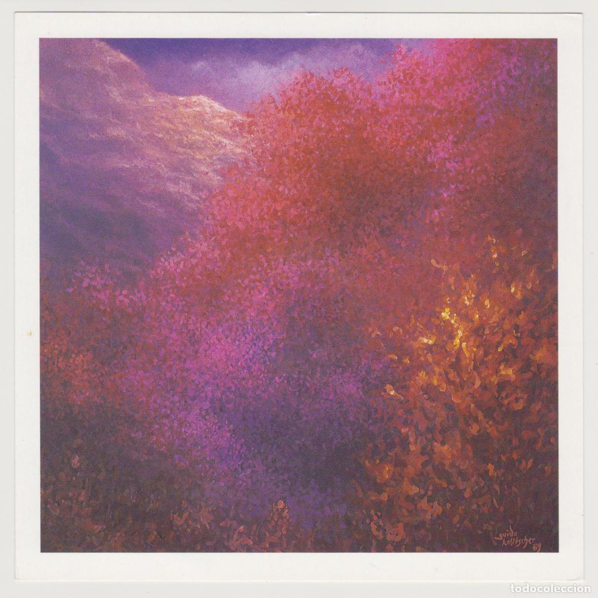 Coleccionismo: LAMINA - LA GOMERA - GUIDO KOLITSCHER &rdquo;BOUGANVILLA&rdquo; - EDICION GALERIA LUNA