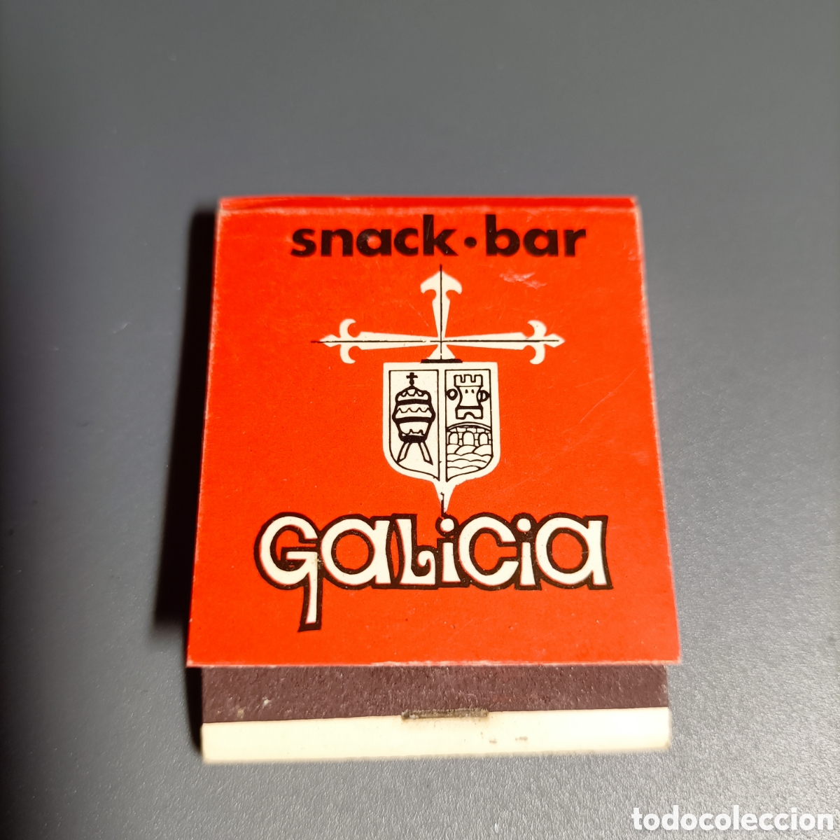 Coleccionismo: CAJETILLA CERILLAS. SNACK-BAR GALICIA