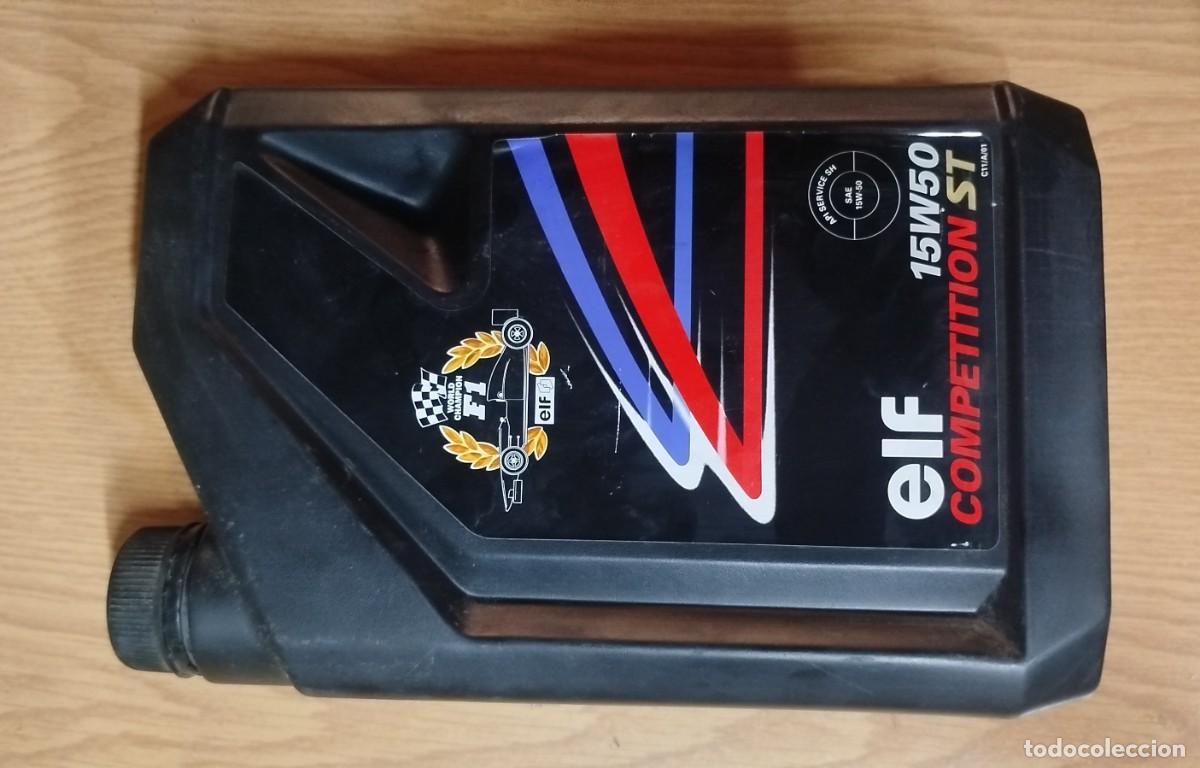 Coleccionismo: Lata plastico Elf Competition ST 2L vac&iacute;a