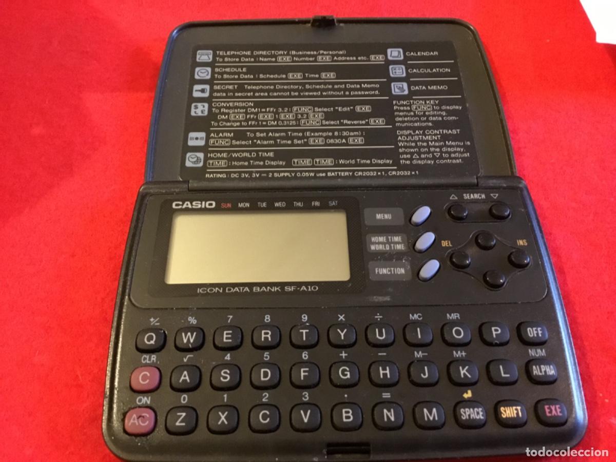 Coleccionismo: Agenda data Bank Casio SF-A10 , no est&aacute; probada