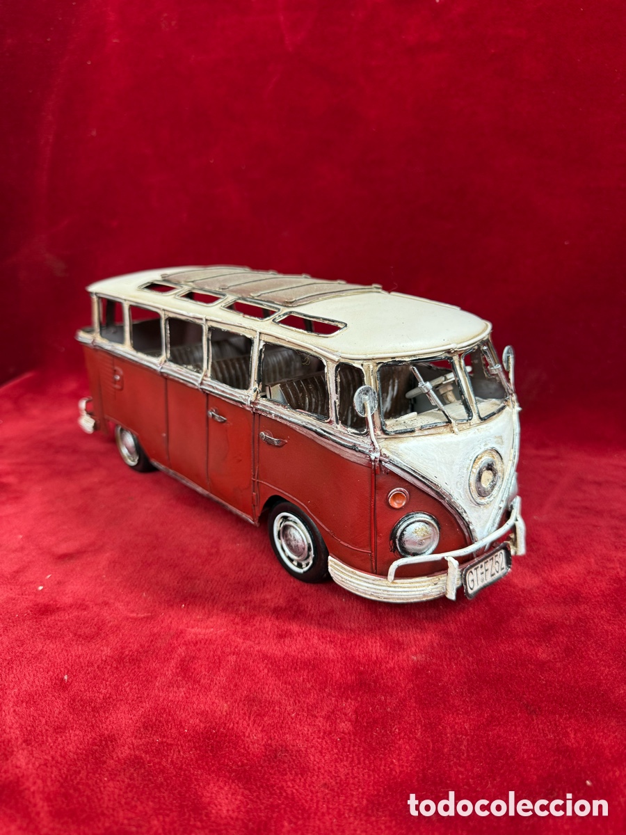 Coleccionismo: Preciosa maqueta metalica de Volkswagen T 1!