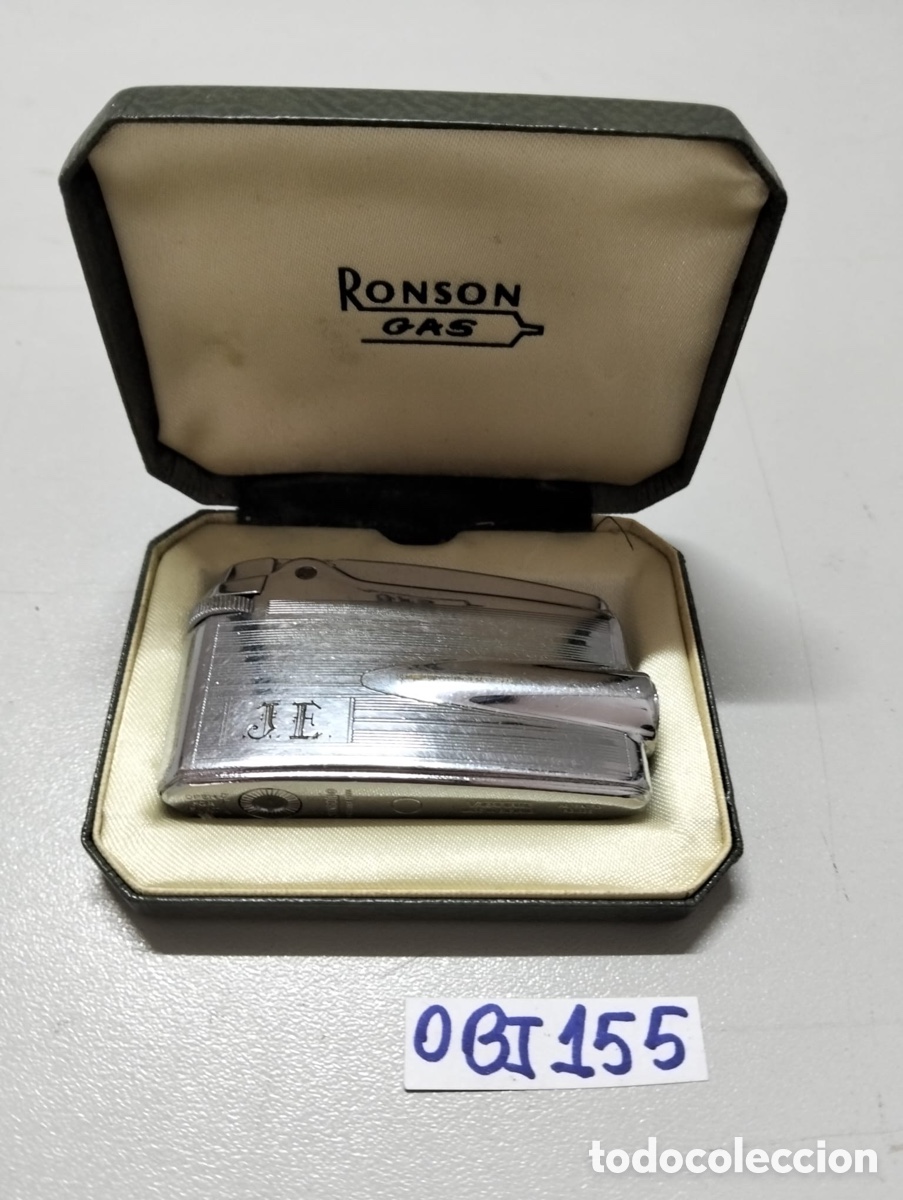 Coleccionismo: encendedor vintage Ronson Varaflame de gas butano
